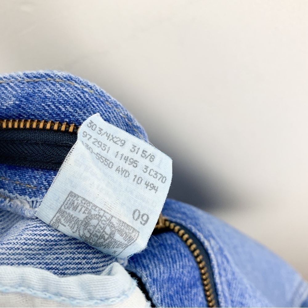 Vintage 90s Riders by Lee High Waist Straight Leg Jeans Sz 29 - Picture 9 of 11